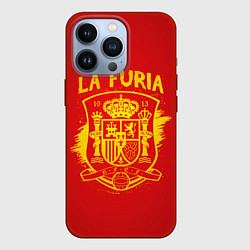 Чехол для iPhone 13 Pro La Furia, цвет: 3D-красный