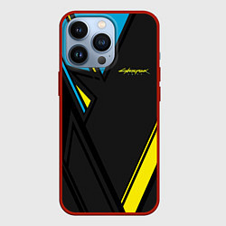 Чехол для iPhone 13 Pro Cyberpunk 2077: Sport, цвет: 3D-красный