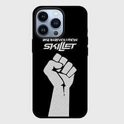 Чехол для iPhone 13 Pro Skillet: Rise in revolution, цвет: 3D-черный