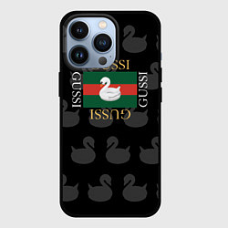Чехол для iPhone 13 Pro GUSSI: Little Style, цвет: 3D-черный