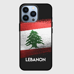 Чехол для iPhone 13 Pro Lebanon Style, цвет: 3D-черный