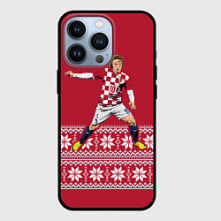 Чехол для iPhone 13 Pro Luka Modric, цвет: 3D-черный