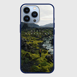Чехол для iPhone 13 Pro Death Stranding: Green World, цвет: 3D-тёмно-синий