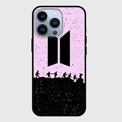 Чехол для iPhone 13 Pro Bangtan Boys, цвет: 3D-черный