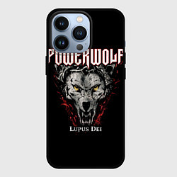 Чехол для iPhone 13 Pro Powerwolf: Lupus Dei, цвет: 3D-черный
