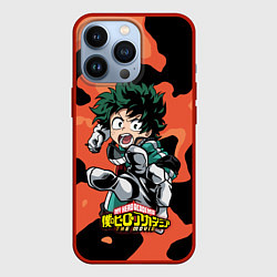 Чехол для iPhone 13 Pro My Hero Academia, цвет: 3D-красный