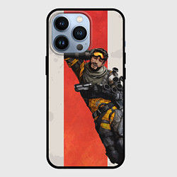 Чехол для iPhone 13 Pro Apex Legends: Mirage, цвет: 3D-черный