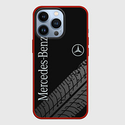 Чехол для iPhone 13 Pro Mercedes AMG: Street Style, цвет: 3D-красный