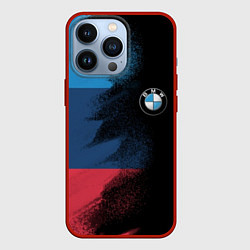 Чехол для iPhone 13 Pro BMW, цвет: 3D-красный