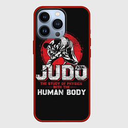 Чехол для iPhone 13 Pro Judo: Human Body, цвет: 3D-красный