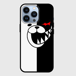 Чехол для iPhone 13 Pro MONOKUMA, цвет: 3D-черный