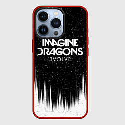 Чехол для iPhone 13 Pro IMAGINE DRAGONS, цвет: 3D-красный