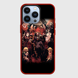 Чехол для iPhone 13 Pro Overlord 1, цвет: 3D-красный