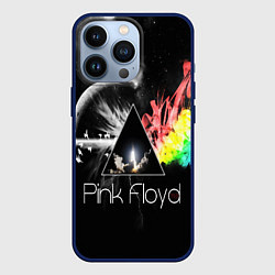 Чехол для iPhone 13 Pro PINK FLOYD, цвет: 3D-тёмно-синий