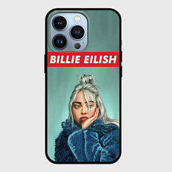 Чехол для iPhone 13 Pro Billie Eilish, цвет: 3D-черный