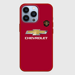 Чехол для iPhone 13 Pro Lingard Manchester United, цвет: 3D-красный