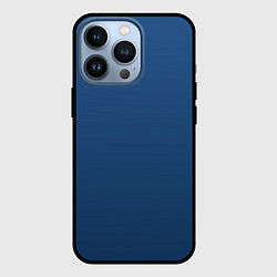 Чехол для iPhone 13 Pro 19-4052 Classic Blue, цвет: 3D-черный