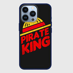 Чехол для iPhone 13 Pro One Piece Pirate King, цвет: 3D-тёмно-синий