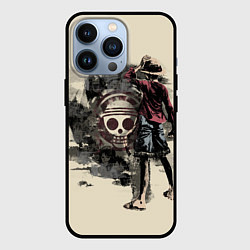 Чехол для iPhone 13 Pro One Piece, цвет: 3D-черный