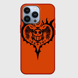 Чехол для iPhone 13 Pro One Piece, цвет: 3D-красный