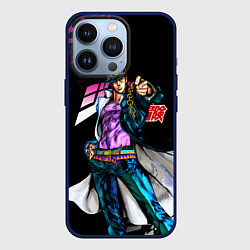 Чехол для iPhone 13 Pro JOJOS BIZARRE ADVENTURE, цвет: 3D-тёмно-синий