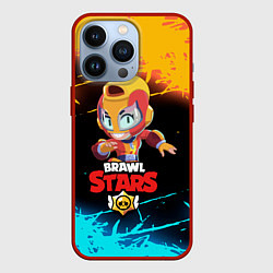 Чехол для iPhone 13 Pro BRAWL STARS MAX, цвет: 3D-красный