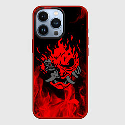 Чехол для iPhone 13 Pro CYBERPUNK 2077 KEANU REEVES, цвет: 3D-красный