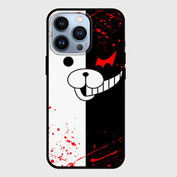 Чехол для iPhone 13 Pro MONOKUMA, цвет: 3D-черный