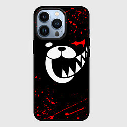 Чехол для iPhone 13 Pro MONOKUMA, цвет: 3D-черный