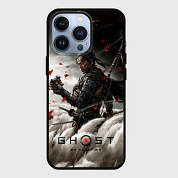 Чехол для iPhone 13 Pro Ghost of Tsushima, цвет: 3D-черный