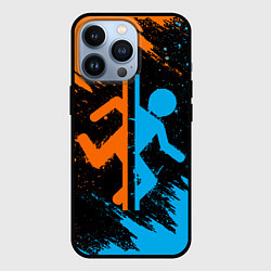 Чехол для iPhone 13 Pro PORTAL, цвет: 3D-черный
