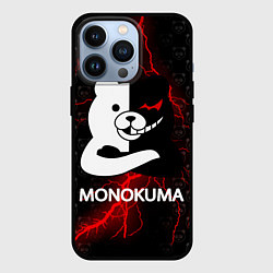 Чехол для iPhone 13 Pro MONOKUMA, цвет: 3D-черный
