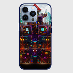 Чехол для iPhone 13 Pro Terraria, цвет: 3D-тёмно-синий