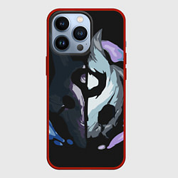 Чехол для iPhone 13 Pro League of Legends, цвет: 3D-красный