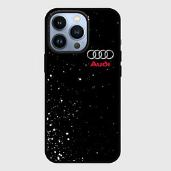 Чехол для iPhone 13 Pro AUDI, цвет: 3D-черный