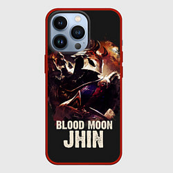 Чехол для iPhone 13 Pro Jhin, цвет: 3D-красный