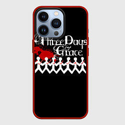 Чехол для iPhone 13 Pro Three days grace, цвет: 3D-красный