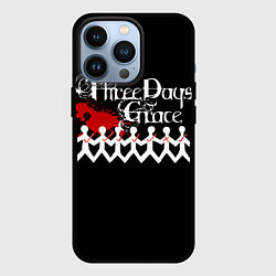 Чехол для iPhone 13 Pro Three days grace, цвет: 3D-черный