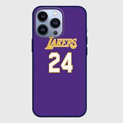 Чехол для iPhone 13 Pro Los Angeles Lakers Kobe Brya, цвет: 3D-тёмно-синий