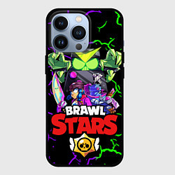 Чехол для iPhone 13 Pro BRAWL STARS, цвет: 3D-черный