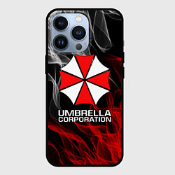 Чехол для iPhone 13 Pro UMBRELLA CORP, цвет: 3D-черный