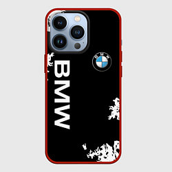 Чехол для iPhone 13 Pro BMW, цвет: 3D-красный