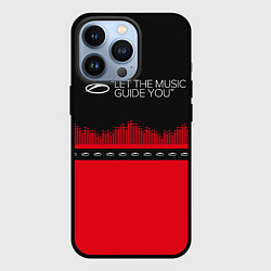 Чехол для iPhone 13 Pro ASOT Let The Music Guide You, цвет: 3D-черный