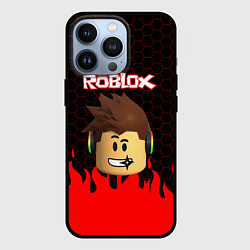 Чехол для iPhone 13 Pro ROBLOX, цвет: 3D-черный