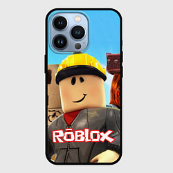 Чехол для iPhone 13 Pro ROBLOX, цвет: 3D-черный