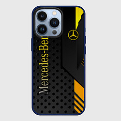 Чехол для iPhone 13 Pro Mercedes-Benz, цвет: 3D-тёмно-синий