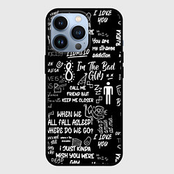 Чехол для iPhone 13 Pro BILLIE EILISH BLACK, цвет: 3D-черный