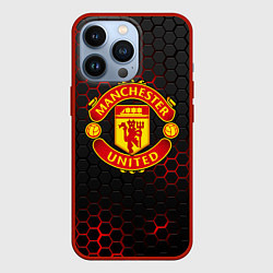 Чехол для iPhone 13 Pro МАНЧЕСТЕР ЮНАЙТЕД, цвет: 3D-красный