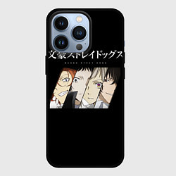 Чехол для iPhone 13 Pro Bungou Stray Dogs, цвет: 3D-черный