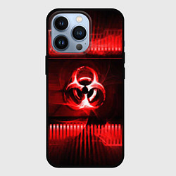 Чехол для iPhone 13 Pro BIOHAZARD, цвет: 3D-черный